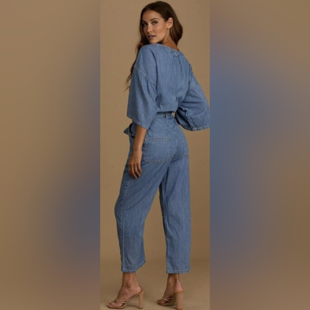 Free people Marley Denim Jumpsuit - Picture 4 of 4